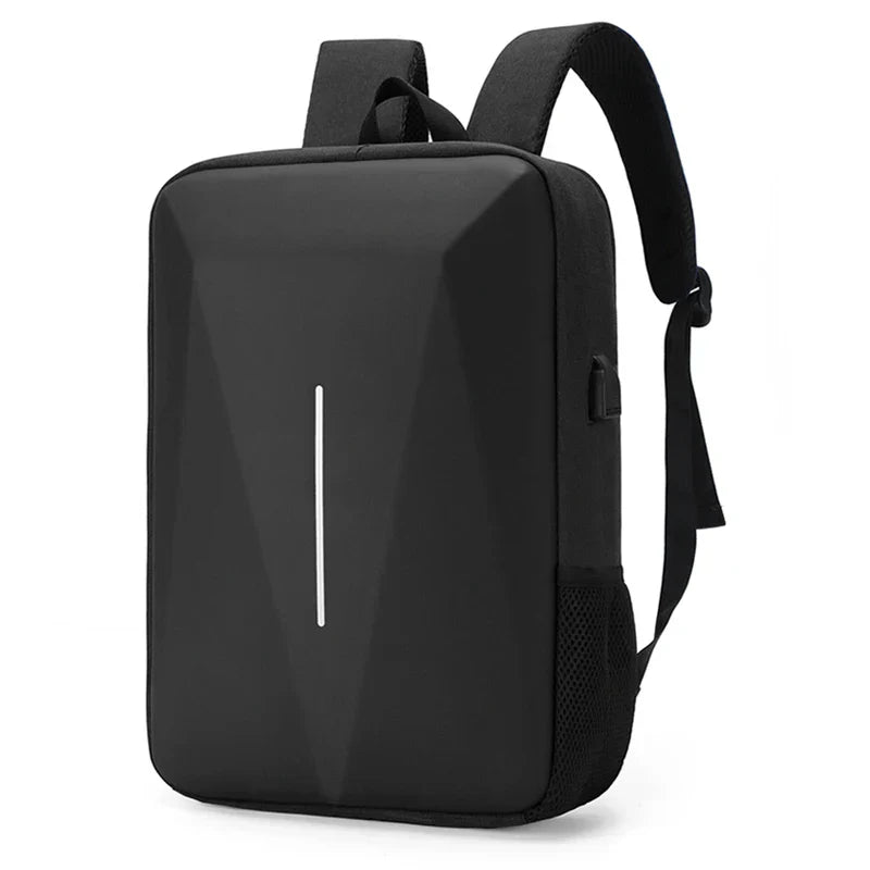 Mochila Executiva Marcanzzi MZ070 com porta USB, trava TSA, estrutura impermeável e compartimento para notebook 15” com design sofisticado