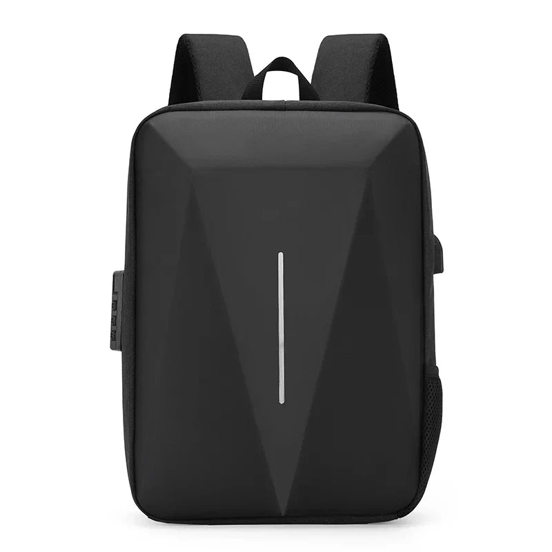 Mochila Executiva Marcanzzi MZ070 com porta USB, trava TSA, estrutura impermeável e compartimento para notebook 15” com design sofisticado