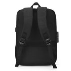 Mochila Executiva Marcanzzi MZ070 com porta USB, trava TSA, estrutura impermeável e compartimento para notebook 15” com design sofisticado