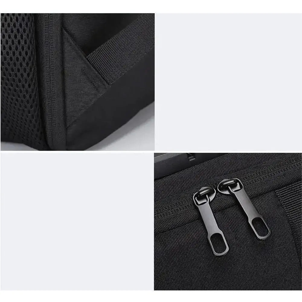 Mochila Executiva Marcanzzi MZ070 com porta USB, trava TSA, estrutura impermeável e compartimento para notebook 15” com design sofisticado