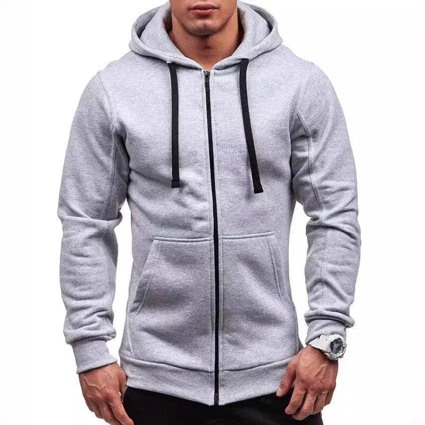 Moletom Masculino Blusão Capuz Marcanzzi Essentials MZ024 com modelagem regular, cordão ajustável e visual moderno para dias frios.