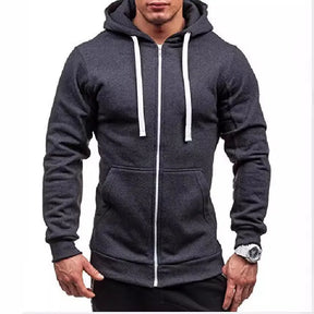 Moletom Masculino Blusão Capuz Marcanzzi Essentials MZ024 com modelagem regular, cordão ajustável e visual moderno para dias frios.