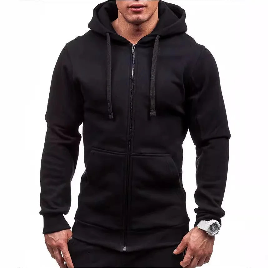 Moletom Masculino Blusão Capuz Marcanzzi Essentials MZ024 com modelagem regular, cordão ajustável e visual moderno para dias frios.