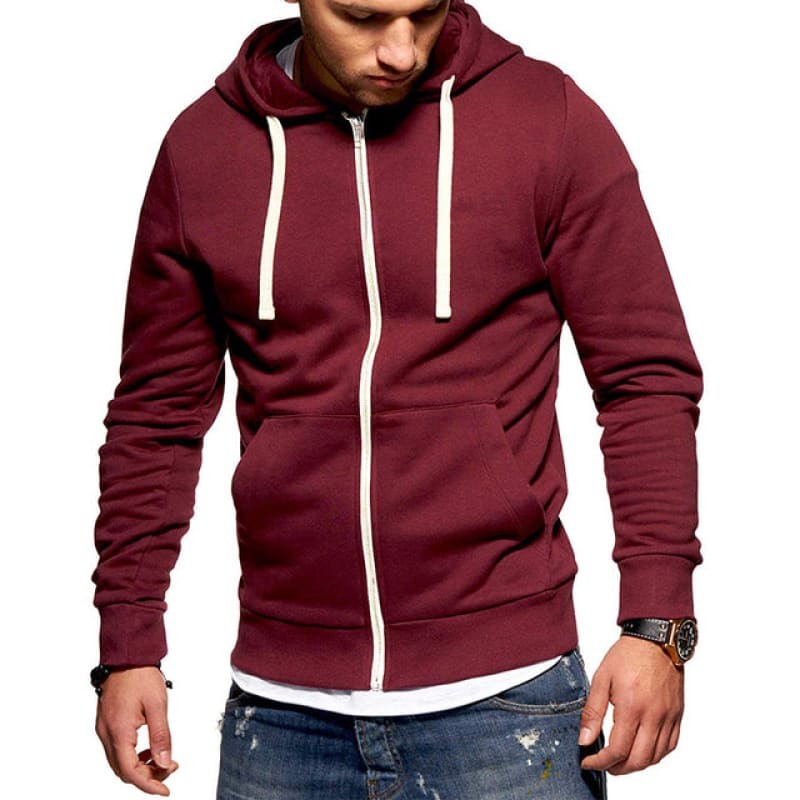 Moletom Masculino Blusão Capuz Marcanzzi Essentials MZ024 com modelagem regular, cordão ajustável e visual moderno para dias frios.