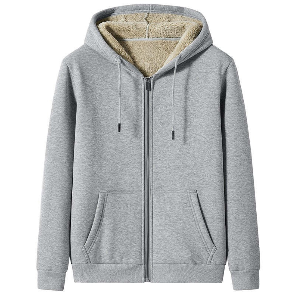 Moletom Masculino de Lã com Capuz Marcanzzi MZ102 feito em lã premium, com capuz ajustável e design moderno para aquecimento e estilo no inverno.