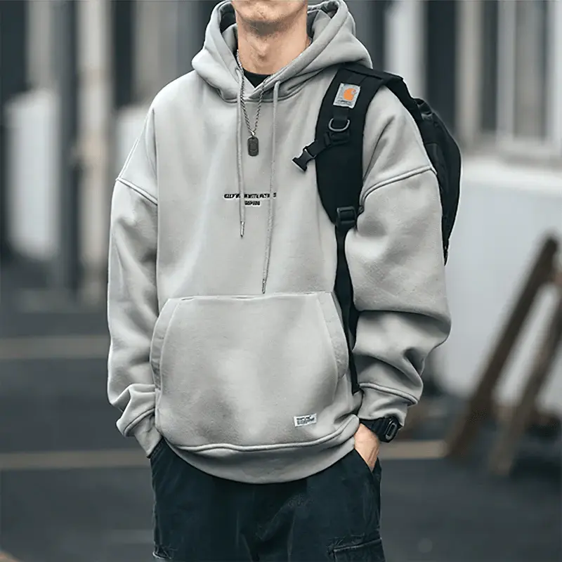 Moletom Masculino Street Marcanzzi MZ023: conforto e atitude com design versátil e acabamento premium. Ideal para o homem moderno que valoriza qualidade.