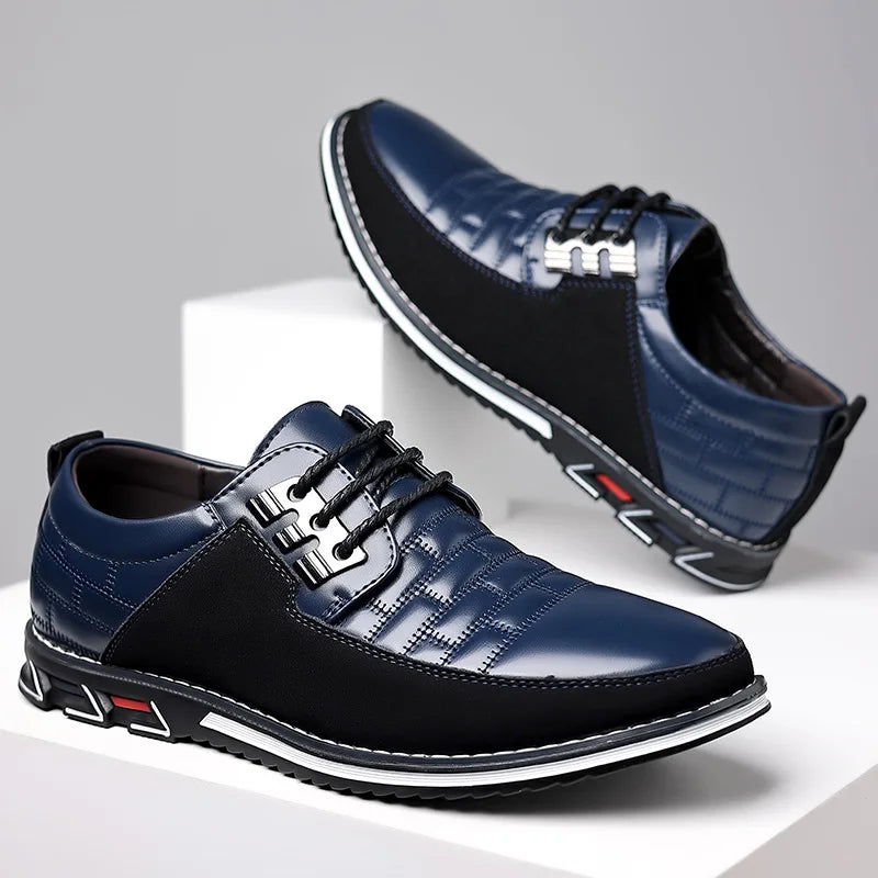 Sapatênis Masculino Marcanzzi MZ445: versátil, confortável e estiloso. Design moderno, solado flexível e palmilha macia para looks casuais e semi-formais.