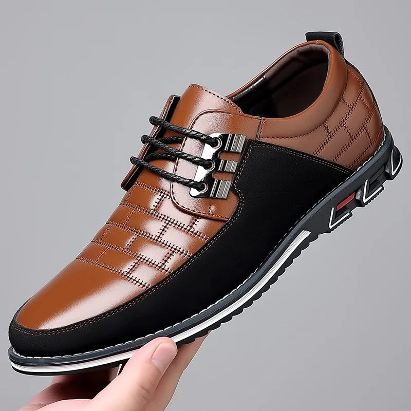 Sapatênis Masculino Marcanzzi MZ445: versátil, confortável e estiloso. Design moderno, solado flexível e palmilha macia para looks casuais e semi-formais.