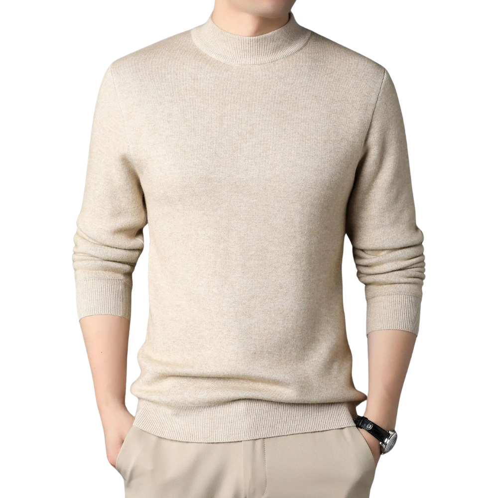 Suéter Masculino Básico Marcanzzi MZ041 com design minimalista, acabamento premium e conforto ideal para compor looks elegantes e modernos.