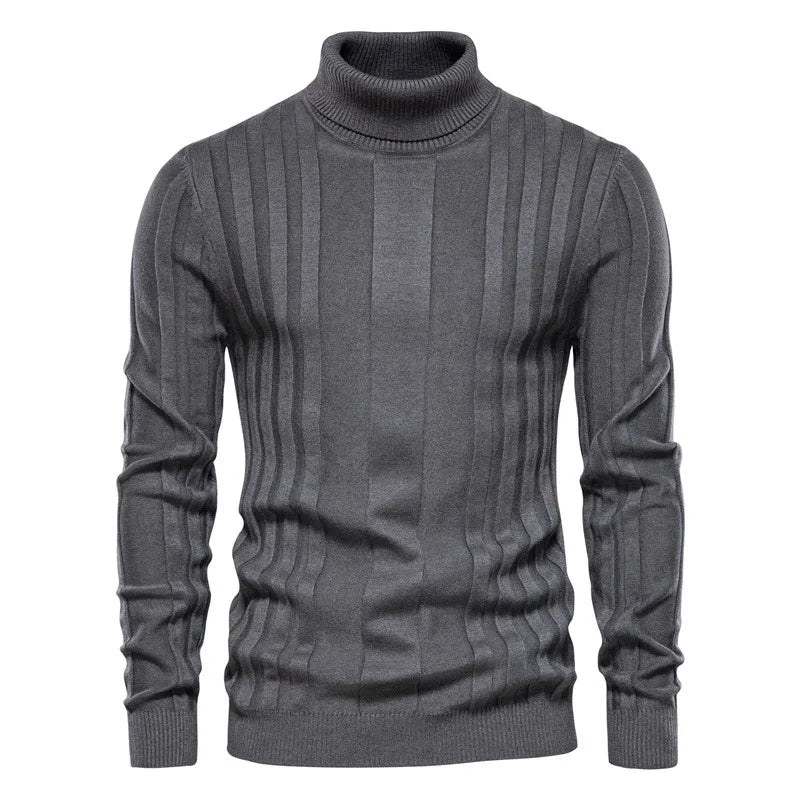 Suéter Masculino Dilam Marcanzzi MZ050: ideal para outono/inverno, mistura de lã e algodão pima, conforto e durabilidade, design casual e sofisticado.