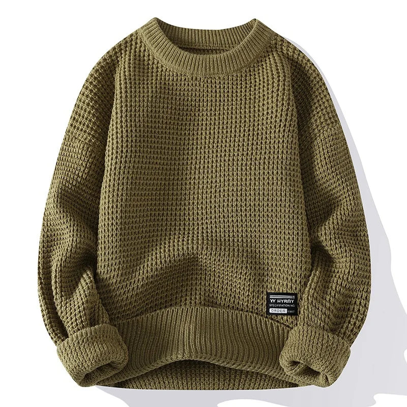 Suéter Masculino Pulôver Marcanzzi MZ036: conforto e elegância para homens modernos. Design versátil, acabamento impecável. Essencial para ocasiões casuais.