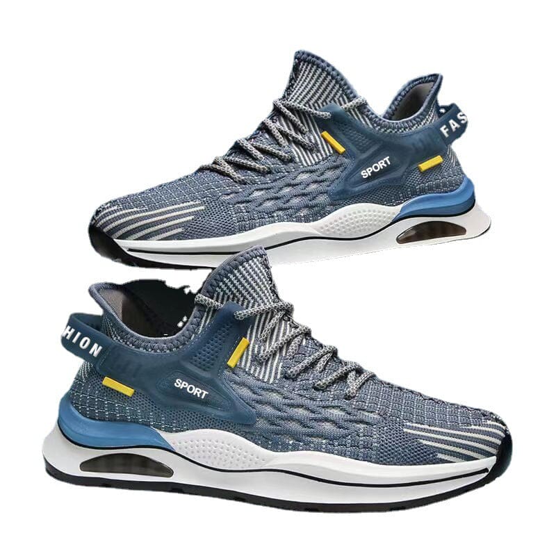 Tênis Esportivo Masculino Marcanzzi MZ436: conforto e estilo com malha respirável, palmilha em EVA e solado emborrachado. Ideal para treinos e uso casual.