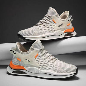 Tênis Esportivo Masculino Marcanzzi MZ436: conforto e estilo com malha respirável, palmilha em EVA e solado emborrachado. Ideal para treinos e uso casual.