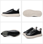 Tênis Masculino em Couro Marcanzzi MZ431 feito em couro premium com acabamento manual, sola antiderrapante e design elegante para looks casuais e formais.